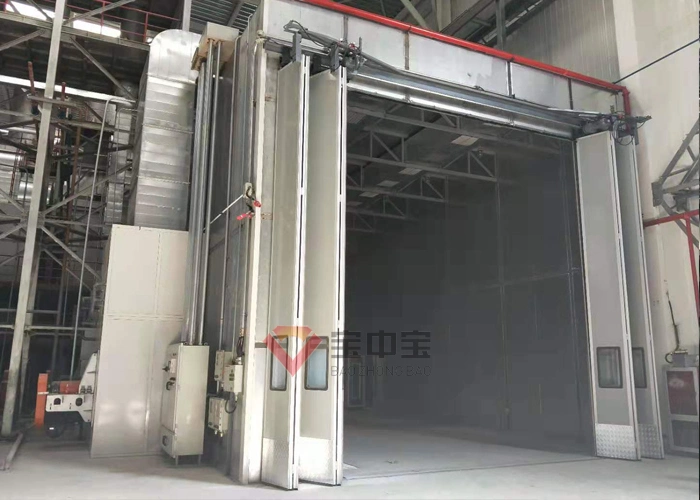 Industry Spray Booth CE Project in Military Aircraft Factory