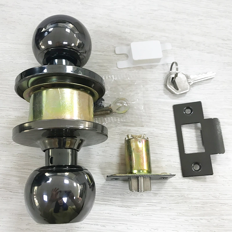 Door Hardware Cylindrical Inner Door Tubular Round Knob Lock