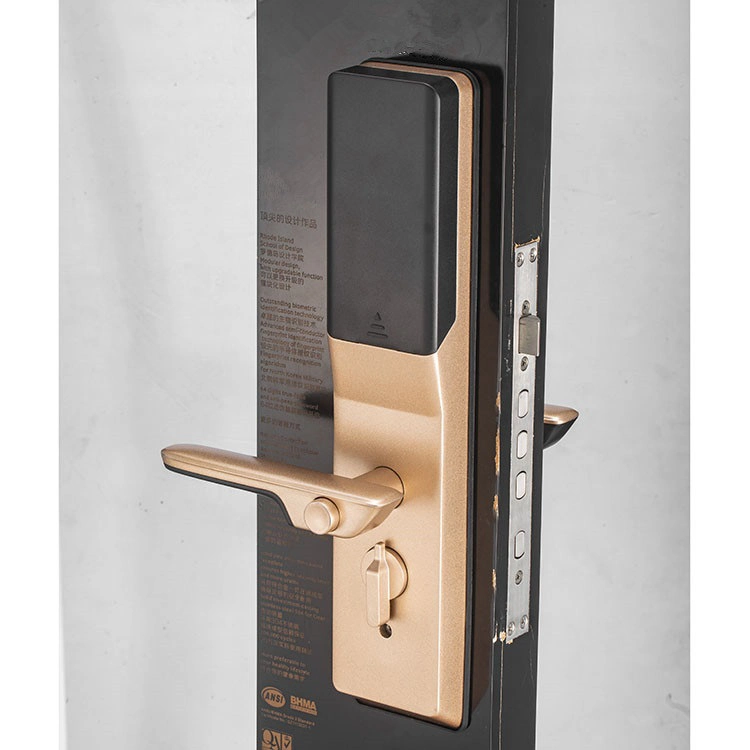 Smart Fingerprint Door Lock with Handle Touch Screen Keypad Deadbolt Password Code Lever Lock