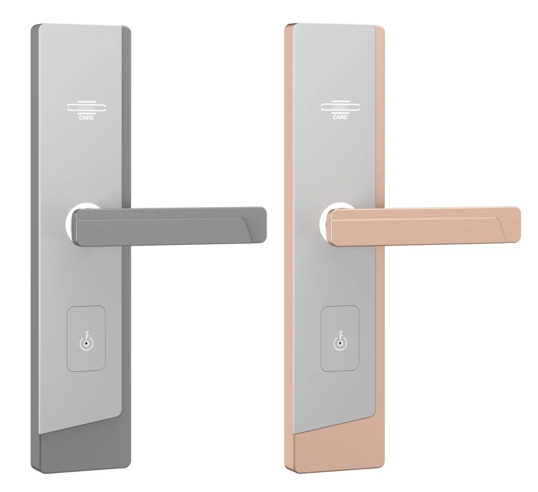 Apartment Steel Door Smart Card Door Lock with 6068 Mortise