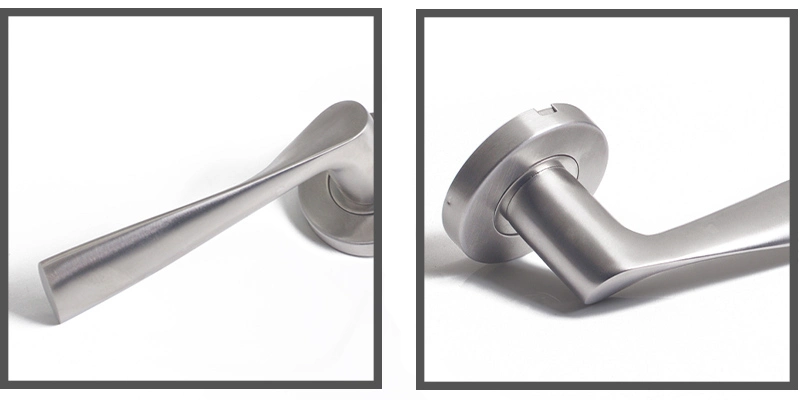 High Quality Lever Handle Solid Stainless Steel 304 Popular Door Handle