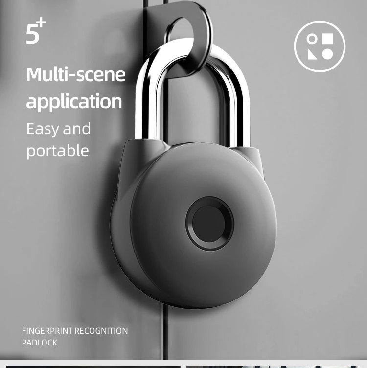 Fingerprint Lock Manufacturer for Smart Padlock Thumbprint Door Padlocks China Padlock with Biometric Fingerprint Supplier