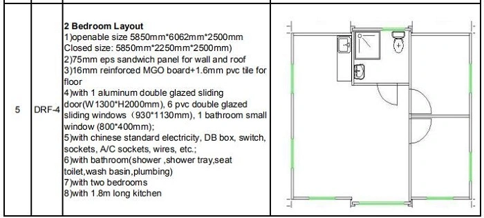 Small Luxury China Expandable Prefab Container House Price