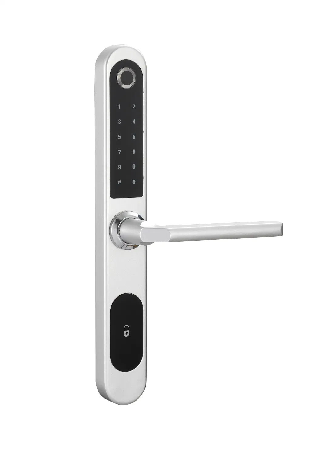 Aluminum Sliding Gate Keyless Digital Tuya Bluetooth Fingerprint Door Locks