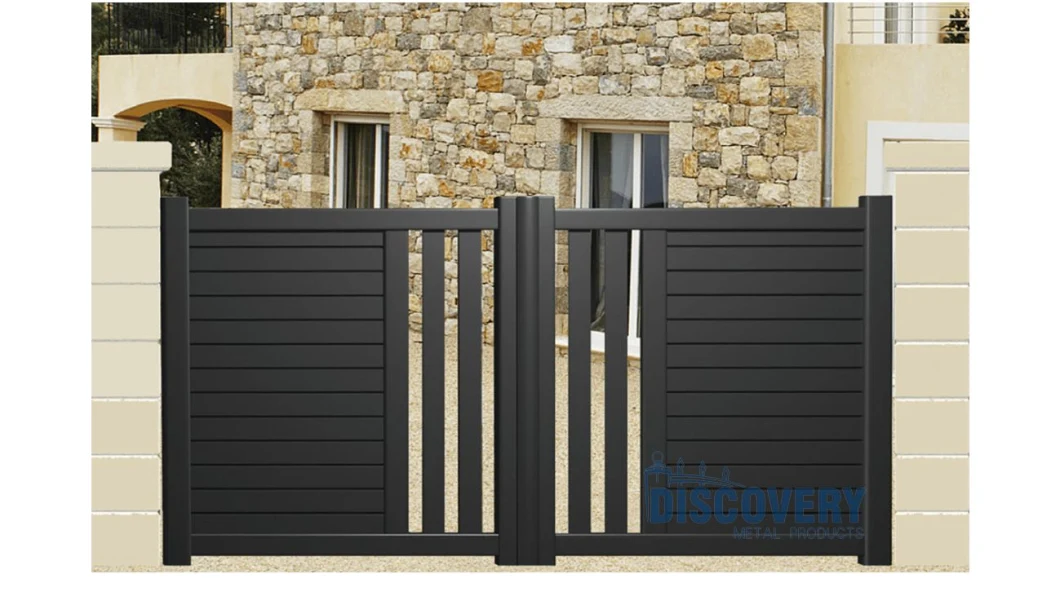 House Main Aluminium Double Swing Gate for Home