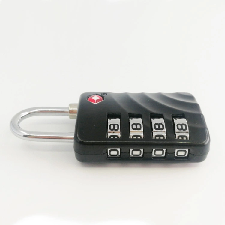 Combination Padlock Black Color 4 Digit Combination Luggage Code Lock Password Padlock