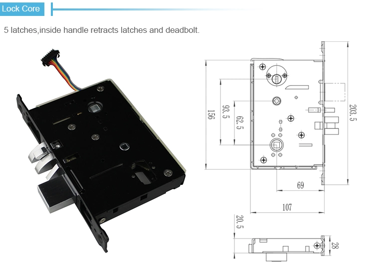 Outdoor Key Safe Smart Motel Automation Door Lock