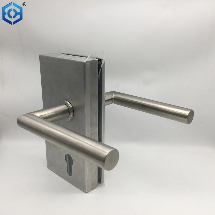 Glass Door Lock with Lever Handle Glass Door Latch Lock