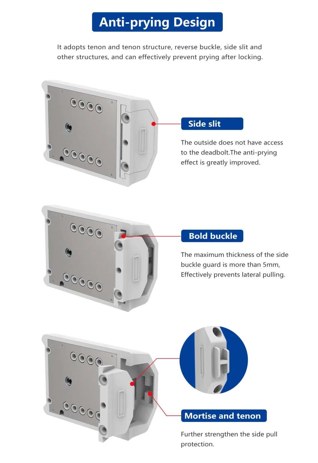 Smart Key Management Outdoor Turning Tongue Safe Lock with Access Control System