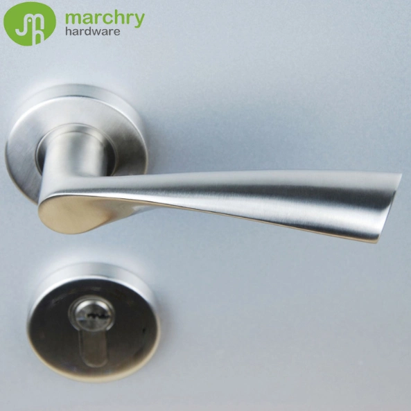 High Quality Lever Handle Solid Stainless Steel 304 Popular Door Handle