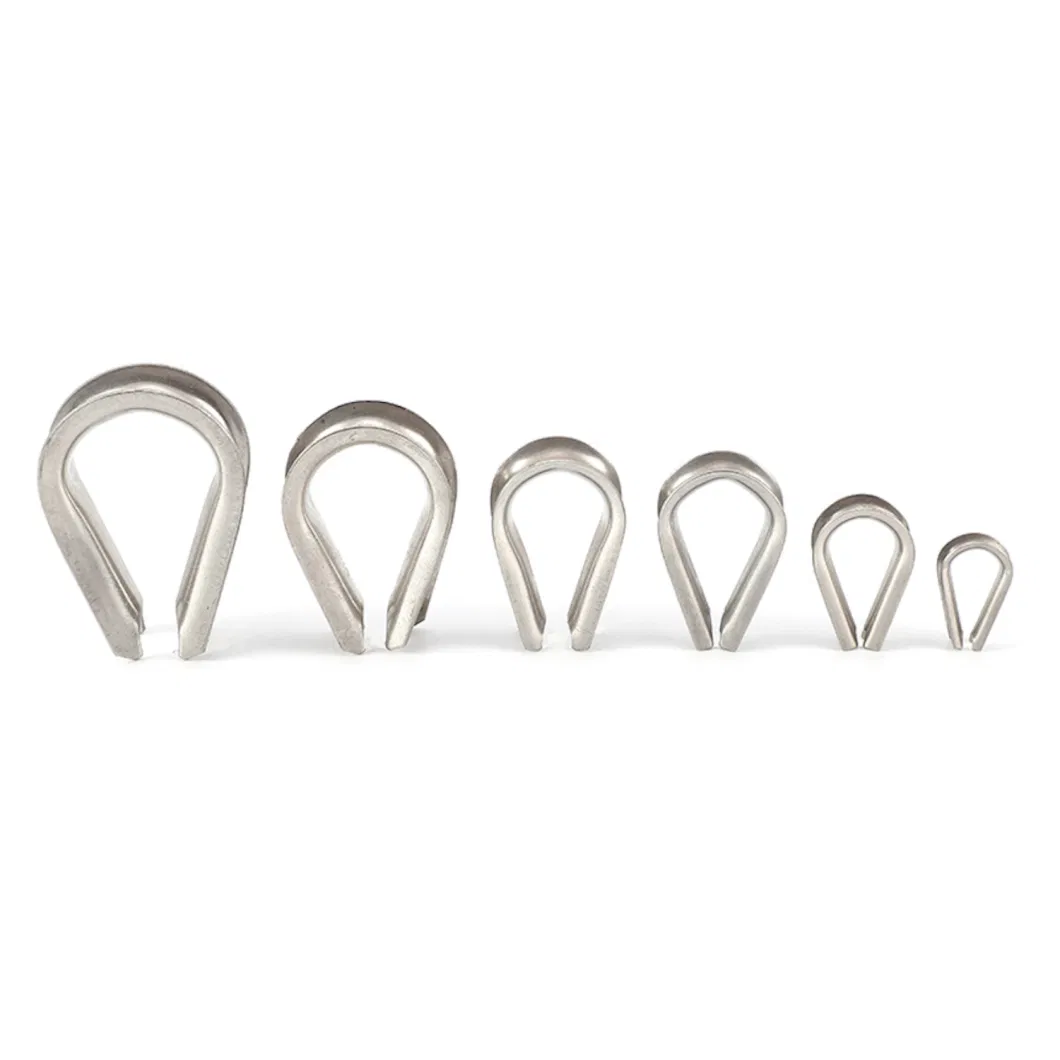 Stainless Steel Wire Rope Rigging Hardware Thimble