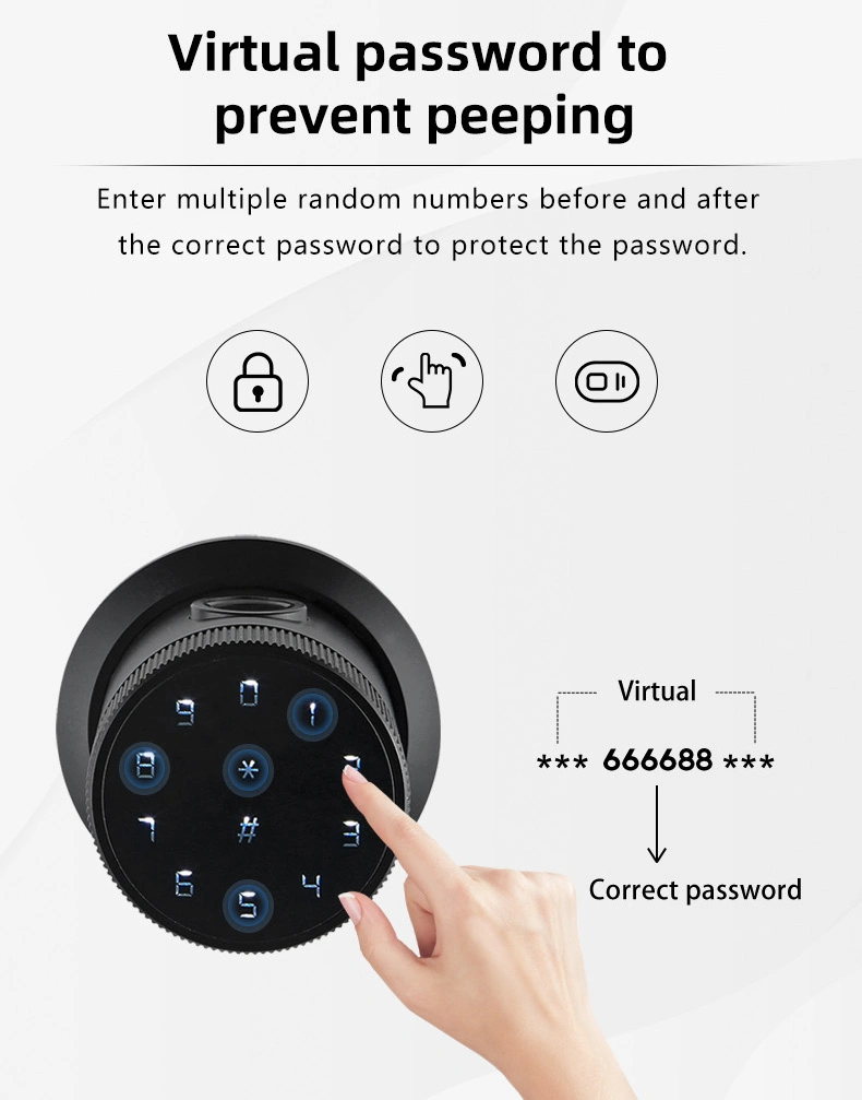 Smart Knob Lock Keyless Entry Biometric Fingerprint Door Lock