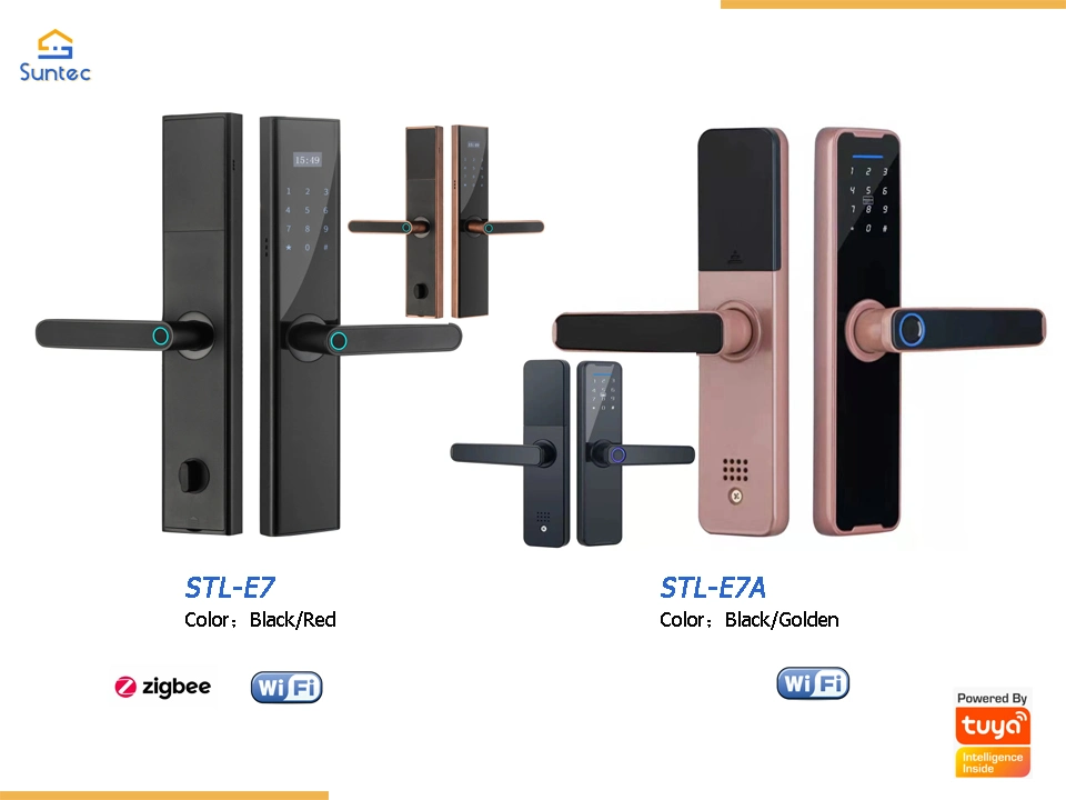 Best Product 3D Face Unlock Biometric Fingerprint Door Lock WiFi Tuya