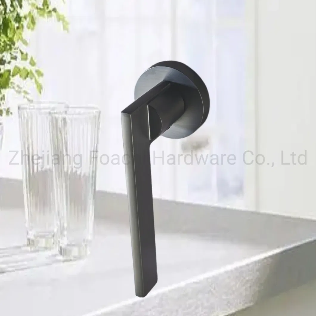 European Modern Minimalist Style Zamak Door Lever Handle