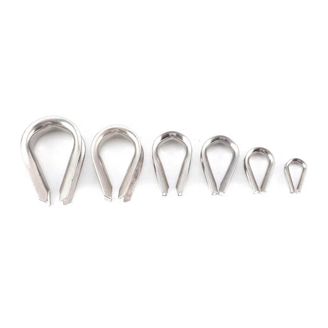 Stainless Steel Wire Rope Protection Rigging Fitting Thimble