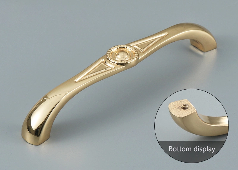 Koppalive China Own Brand Polished Brass Furniture Door Dresser Drawer Pull Kitchen Cabinet Handle