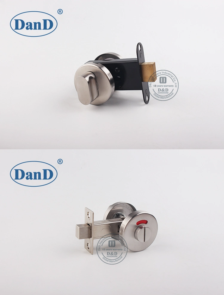 China Supplier Bathroom Toilet Indicator Door Lock Thumb Turn Lock