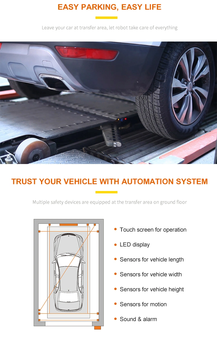 Smart Automatic Mechanical Aisle Pallet Parking System