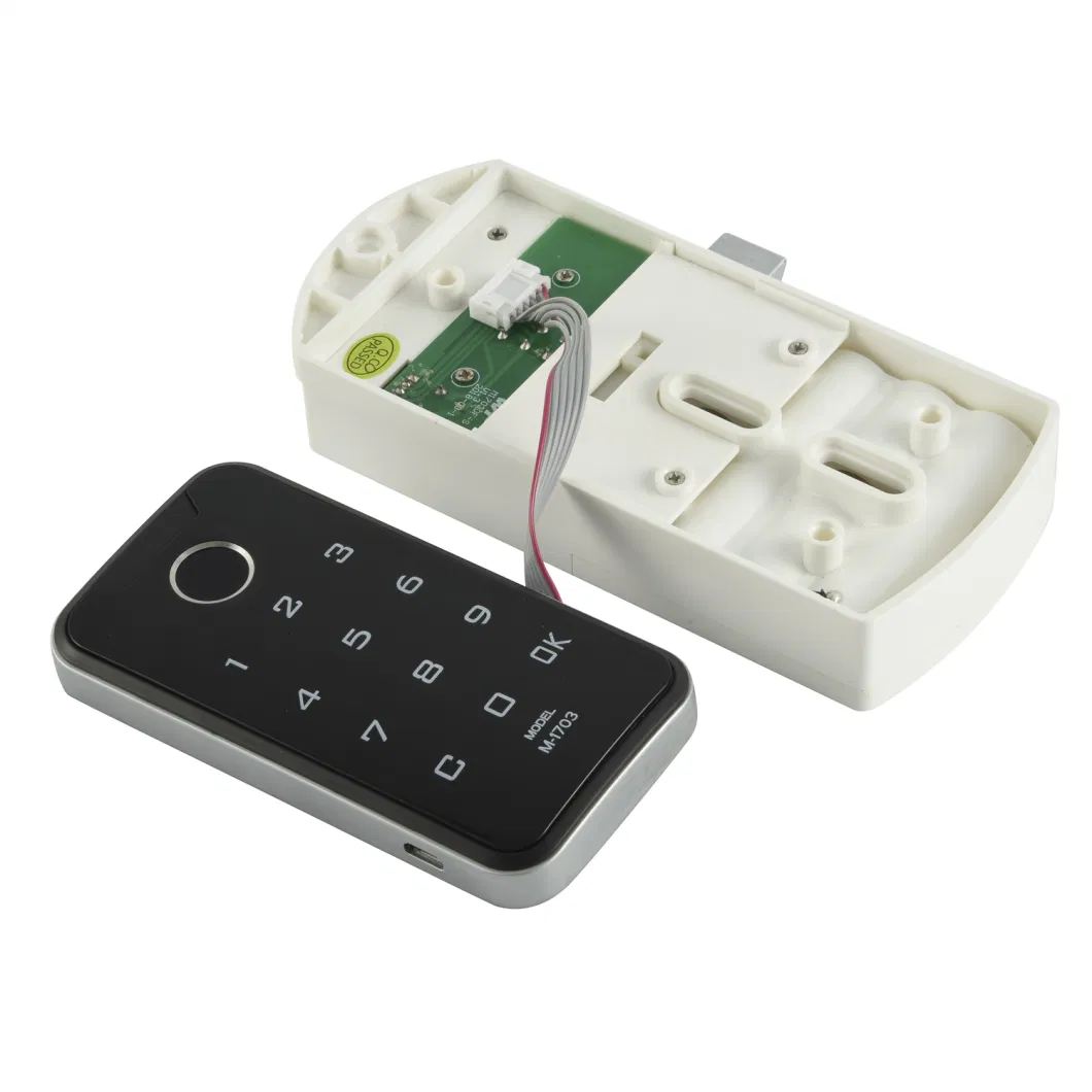 Semiconductor Fingerprint with Touch Pad Smart Digital Cabinet Lock Wt-M-1703-Sf