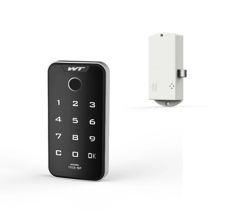 Semiconductor Fingerprint with Touch Pad Smart Digital Cabinet Lock Wt-M-1703-Sf