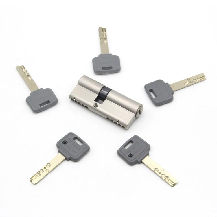 Fast Delivery 5 Keys Security Door Inner Door Brass Lock Cylinder Set