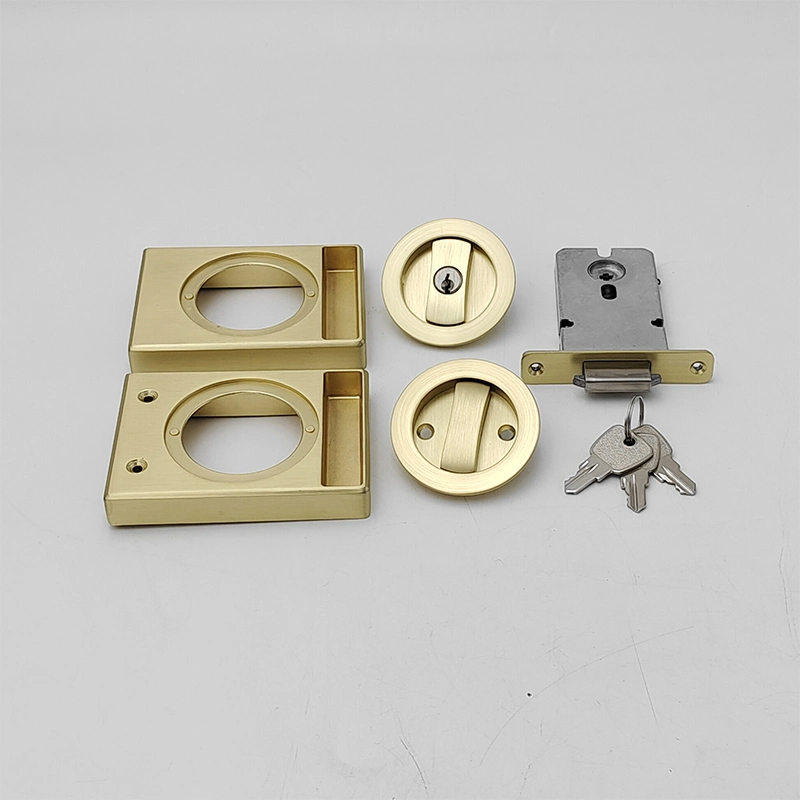 Zinc Alloy Sliding Glass Door Lock, Framed Glass Door Lock