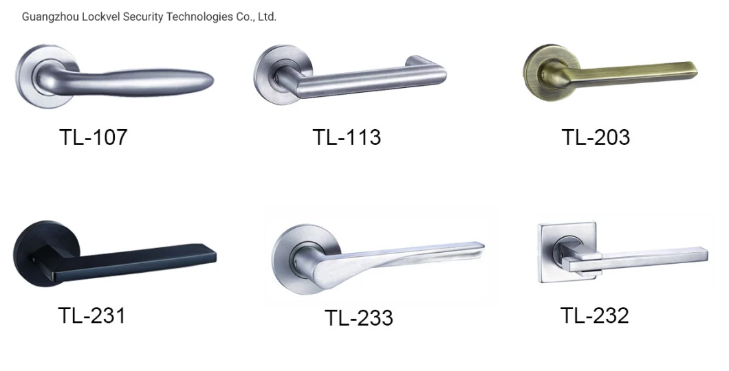 Hot Sale New Luxury SUS304 Stainless Door Lock Modern Minimalist Door Handle