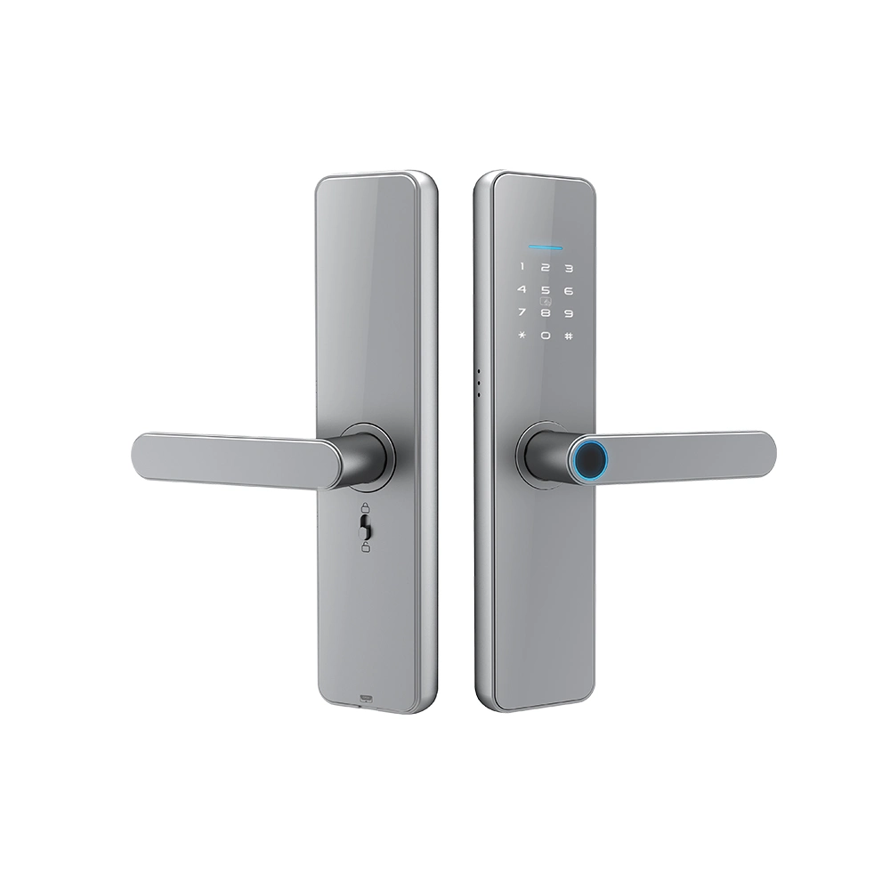 Tuay Wireless Fingerprint Door Lock Smart APP Biometric Fingerprint Door Lock Waterproof Outdoor Entrance Door Lock