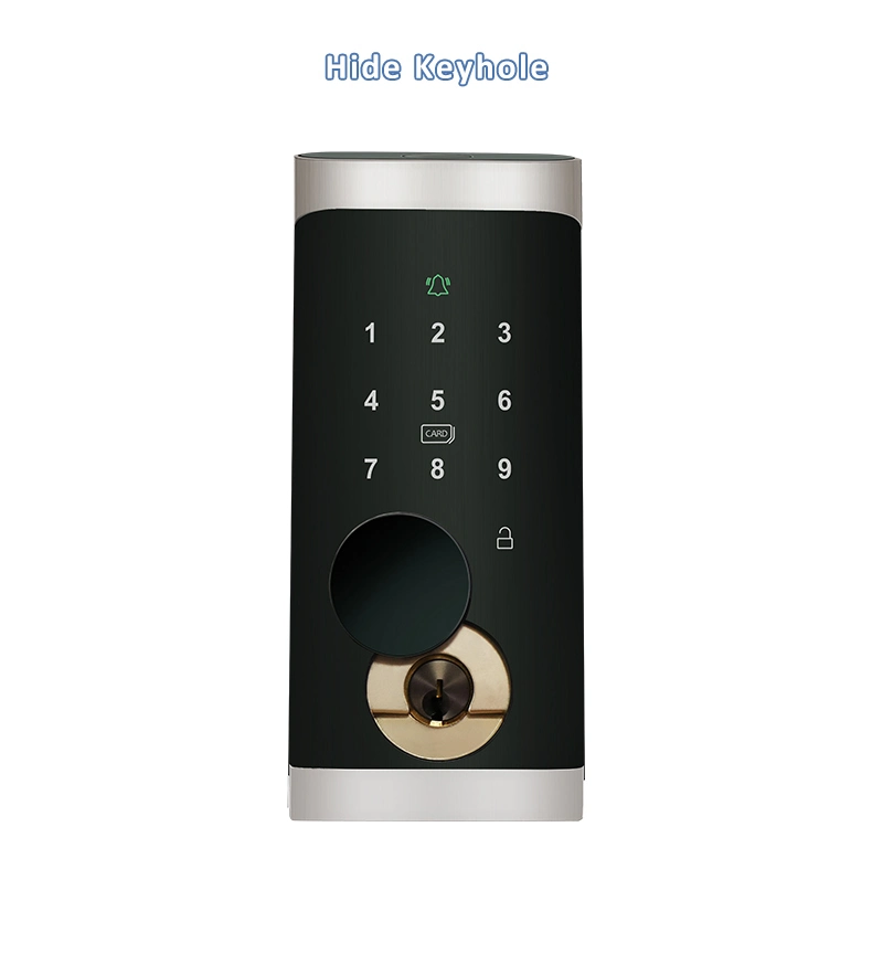 Smart Home Tuya APP Control Door Lock Intelligent Fingerprint Key Password Card Smart Door Lock