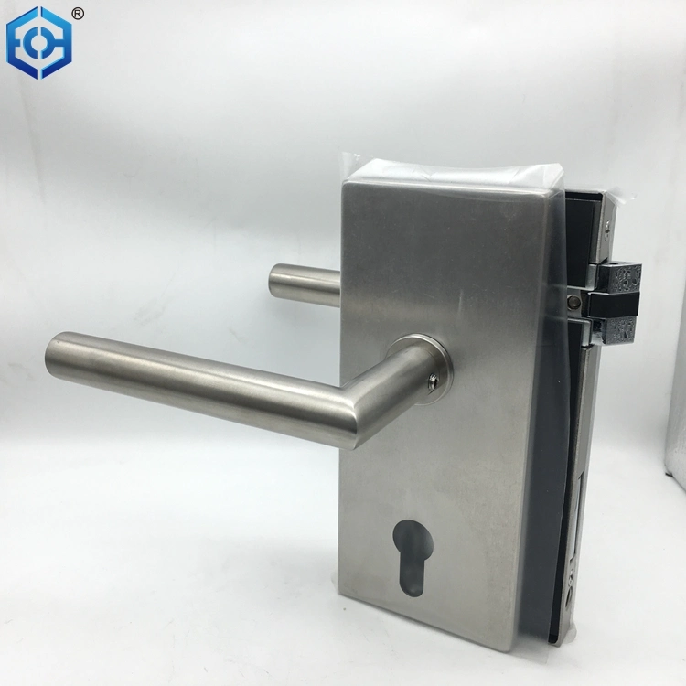 Glass Door Lock with Lever Handle Glass Door Latch Lock