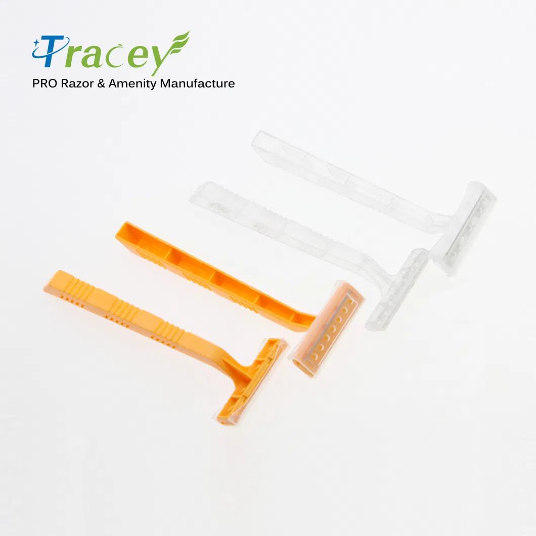 Clear High Security Thumbprint Razor JAIL RAZOR Anti-shank Razor