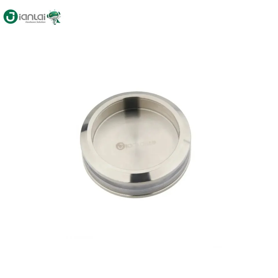 Stainless Steel Shower Glass Pull Handle Round Hidden Shower Door Knob