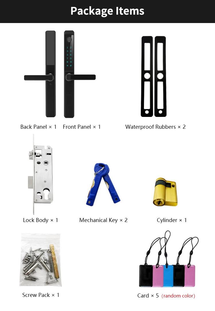 Commercial Electronic Smart Lock for Sliding Doors