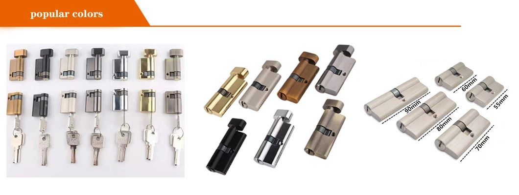 High Quality Brass/Lock Cylinder/Security Lock Body/Door Lock/Lock Set