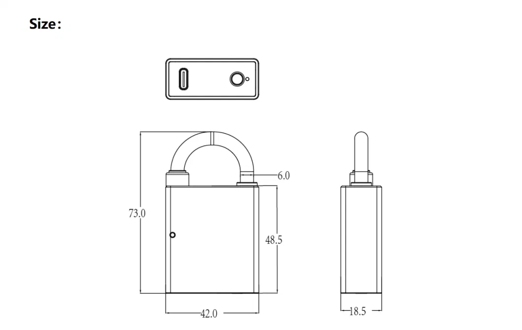 Combination Electronic Master Key System Anti-Theft Real-Time Monitoring Smart Lock Best for Fire Door