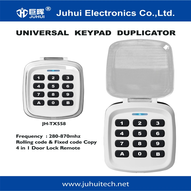 RF Access Remote Control Keypad for Garage Door with Multiple Frequency