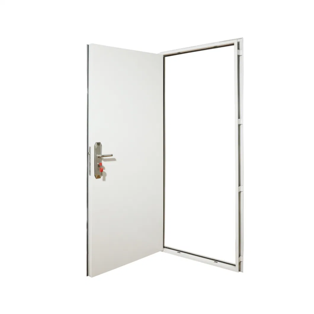 High Quality Cheap Prehung Modern Design Entry T Interior Steel Door Tubular Lock