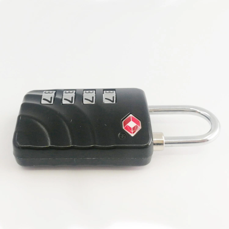 Combination Padlock Black Color 4 Digit Combination Luggage Code Lock Password Padlock