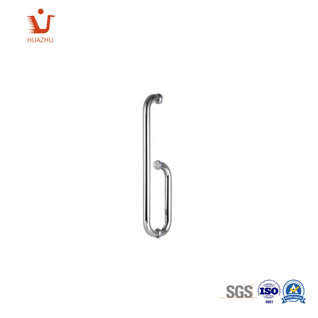 Stainless Steel Zinc Alloy Shower Handle Glass Handle for Bathroom Rose Golden for Sliding Glass Door Chinese OEM Manufacturer