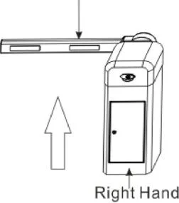 3s/6s Adjustable Arms&prime; Length Avaiable Parking Access Control Boom Traffic Barrier