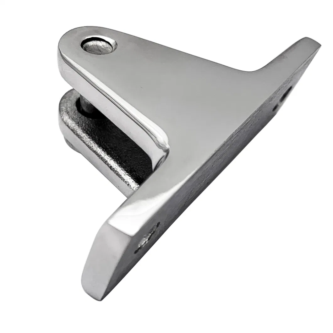 316 Stainless Steel Marine Fittings Deck Hinge for Boat Bimini