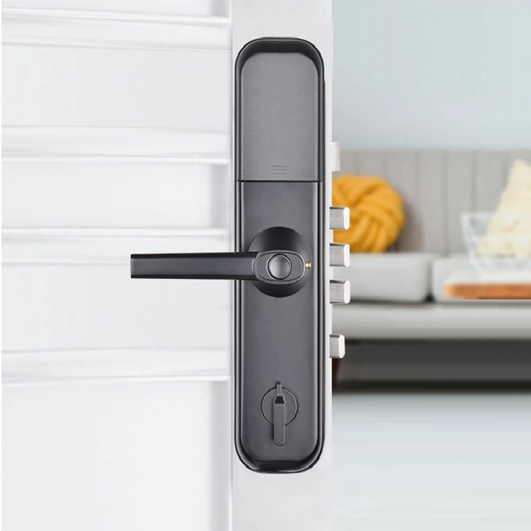 Magnetic Safe Code Fingerprint Combination Smart Door Lock Hardware Handle