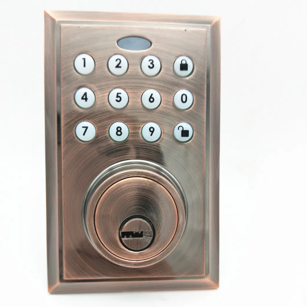 Electronic Smart Keypad Deadbolt Entry Door Lock with Auto-Lock