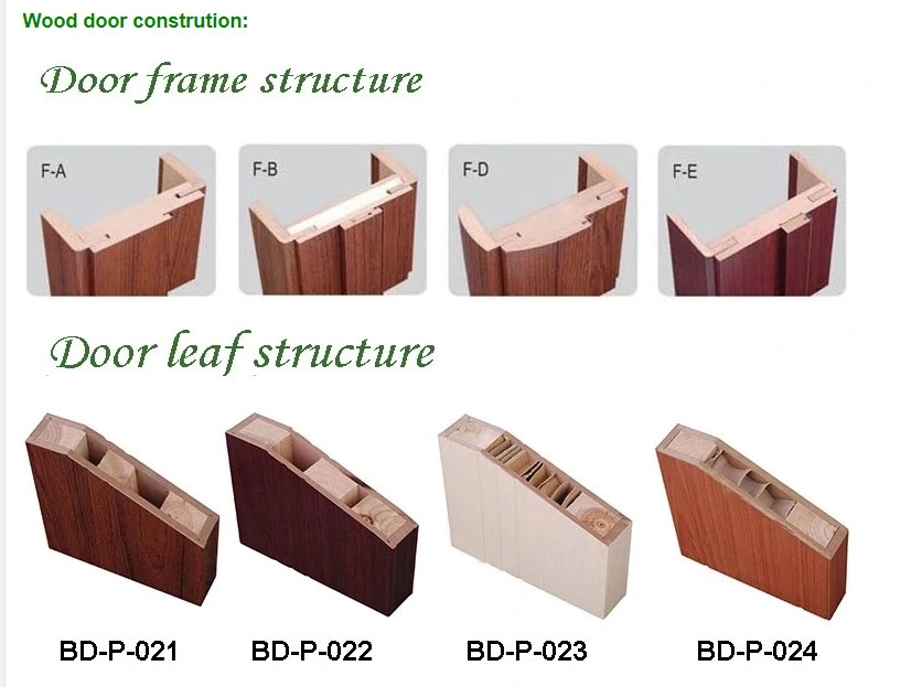 Main Entrance Gate Double Leaf Solid Wooden Door