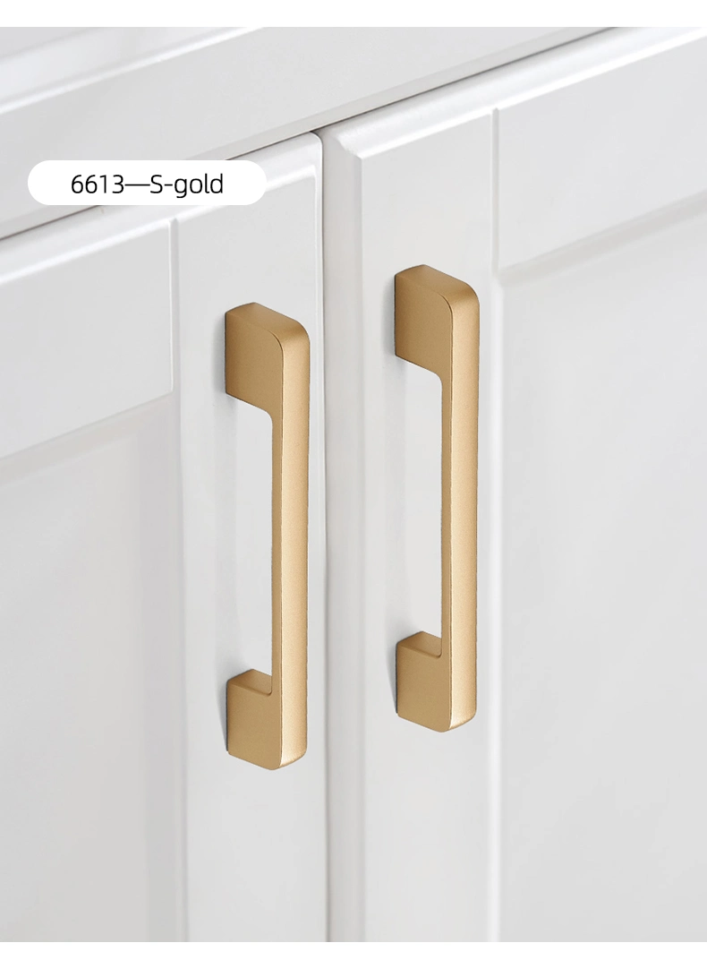 Zinc Alloy Handle Drawer Cabinet Wardrobe Door Handle