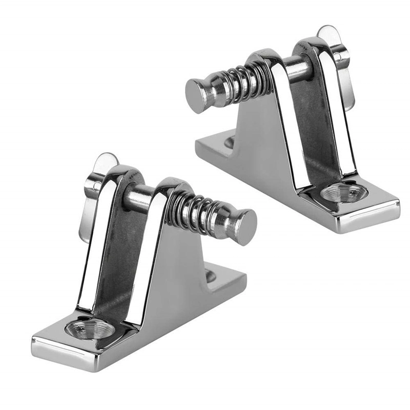 Marine Hardware High Quality Stainless Steel 316 Deck Hinge with Quick Release Removable Pin with Best Price