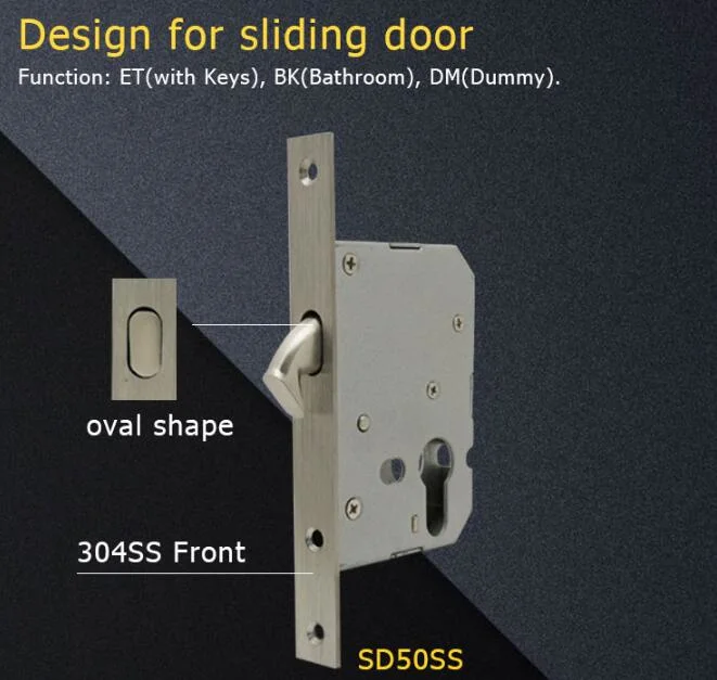 Double Latch Fingerprint Pass Code Smart Key Bedroom Home Handle Door Lock