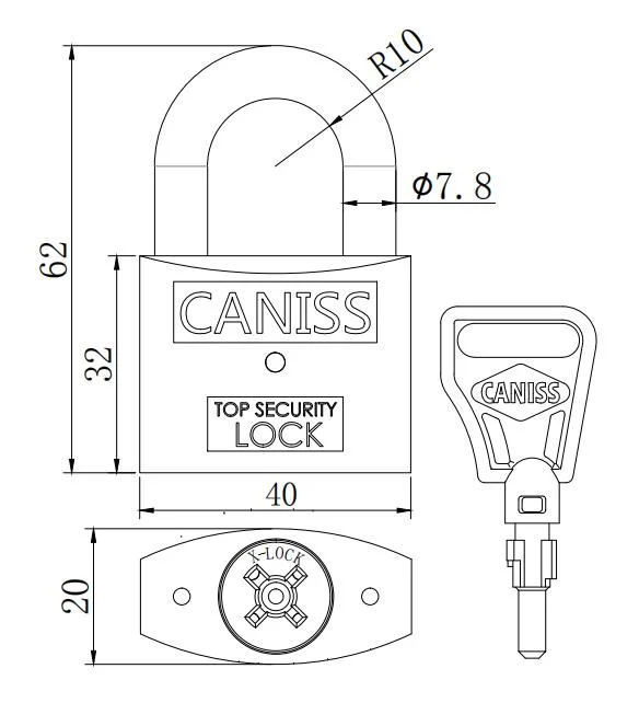 Security Euro Cylinder Front Door Key Pad Lock