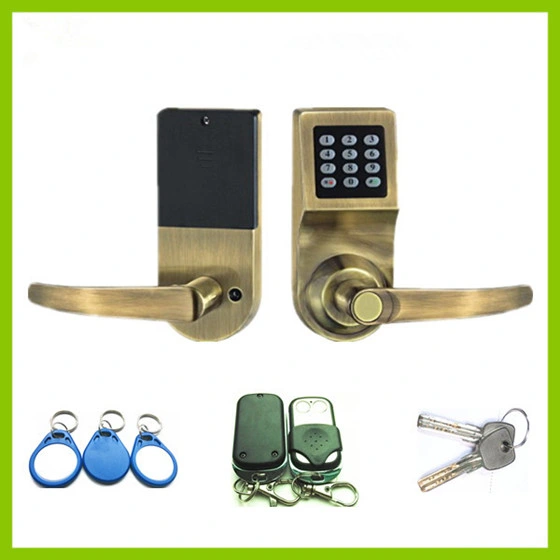 Electronic Digital Smart Password Door Lock Keypad Home Security Entry System