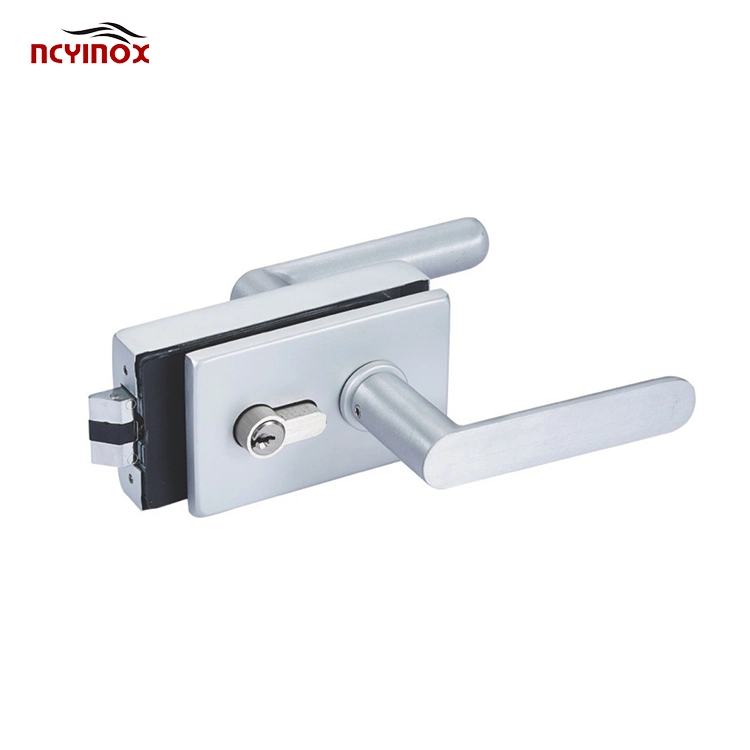 Modern Fashionable Simple Shopping Mall Glass Door Door Lock